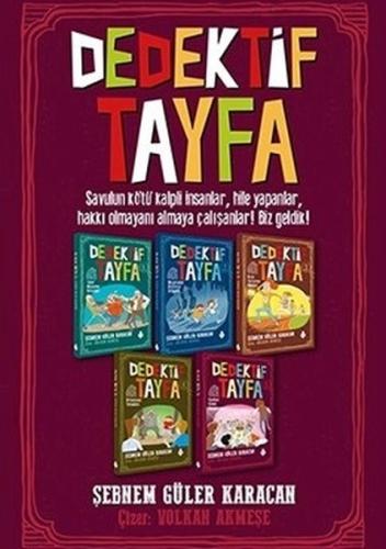Dedektif Tayfa Seti - 5 Kitap Takım Şebnem Güler Karacan