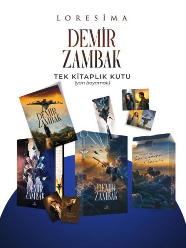 Demir Zambak 1 - Tek Kitaplık Kutu Yan Boyamalı Loresima