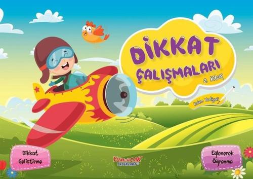 Dikkat Çalışmaları 2. Kitap (Kalem Hediyeli)