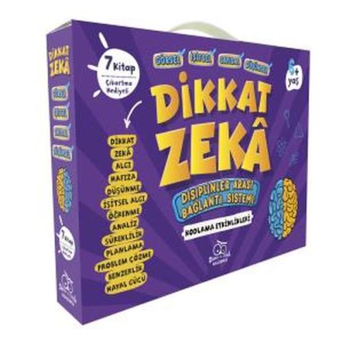 Dikkat - Zeka Ana Sınıfı Seti - 6 Yaş (7 Kitap) %20 indirimli Mehmet T