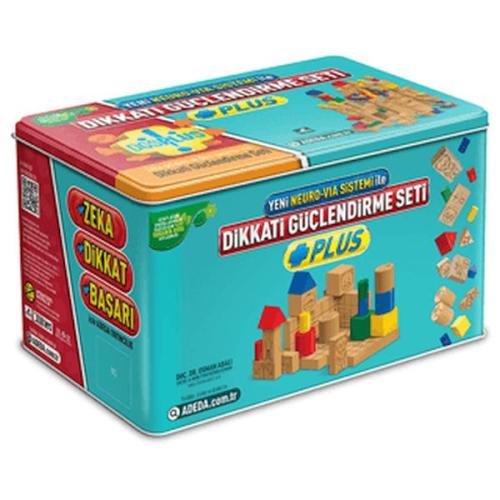 Dikkati Güçlendirme Seti Plus 6 Yaş Kutu %25 indirimli Doç. Dr. Osman 