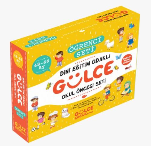 Dini Eğitim Odaklı Gülce Okul Öncesi Seti (Öğrenci Seti)