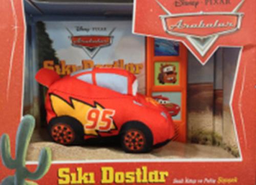 Disney Arabalar Sıkı Dostlar / Sesli Kitap ve Pelüş Şimşek