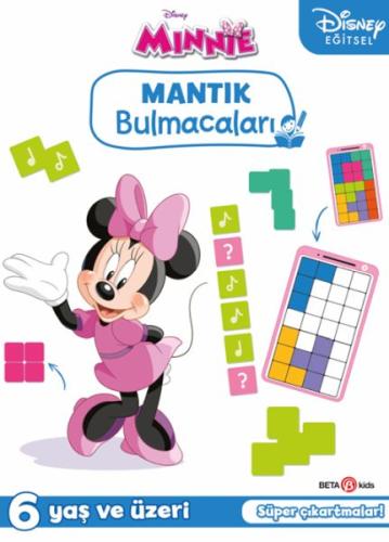 Disney Eğitsel Minnie Çıkartmalı Mantık Bulmacaları %15 indirimli Gökç