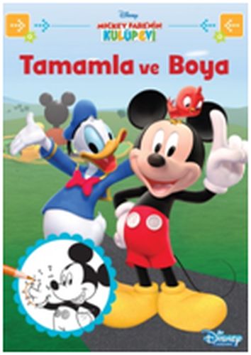 Disney Mickey Fare'nin Kulüp Evi - Tamamla ve Boya