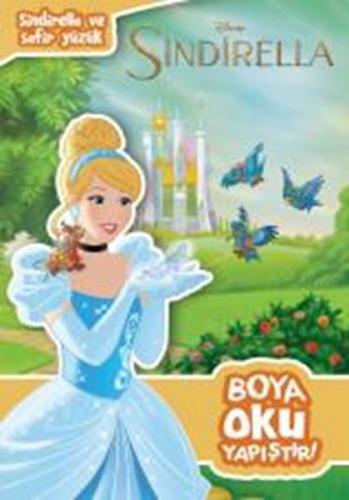 Disney Sindirella ve Safir Yüzük - Boya Oku Yapıştır