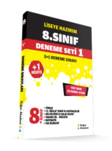 Doğan Akademi 8. Sınıf Deneme Seti 1 (6 Fasikül)