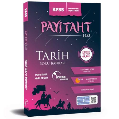 Doktrin Yayınları KPSS Payitaht 1453 Tarih Soru Bankası (Video Çözümlü)