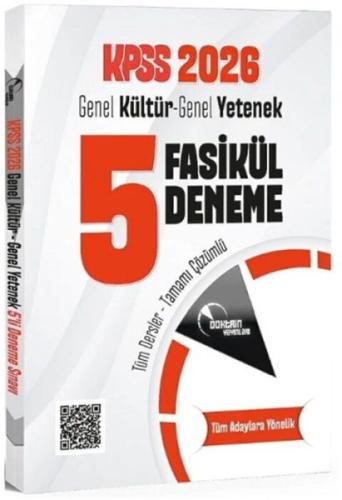 Doktrin Yayınları 2026 KPSS Genel Yetenek Genel Kültür 5 Deneme Komisy