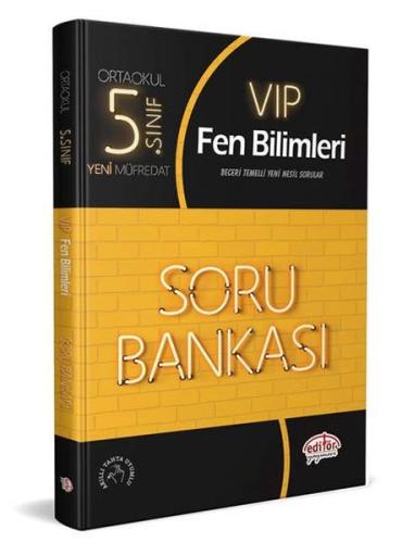 Editör 5. Sınıf VIP Fen Bilimleri Soru Bankası (Yeni) Kolektif
