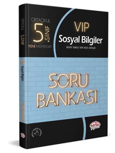Editör 5. Sınıf VIP Sosyal Bilgiler Soru Bankası (Yeni) Kolektif