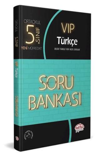 Editör 5. Sınıf VIP Türkçe Soru Bankası (Yeni)