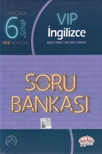Editör 6. Sınıf VIP İngilizce Soru Bankası (Yeni)