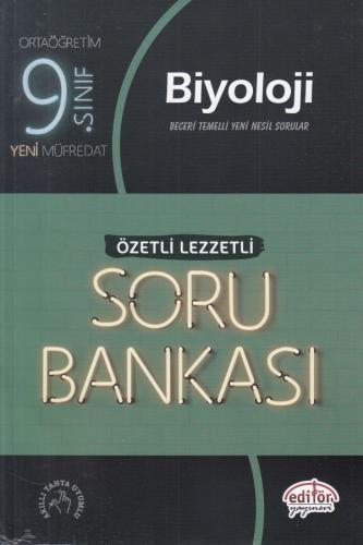 Editör 9. Sınıf Biyoloji Özetli Lezzetli Soru Bankası (Yeni)