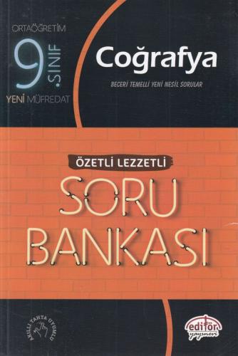 Editör 9. Sınıf Coğrafya Özetli Lezzetli Soru Bankası (Yeni)