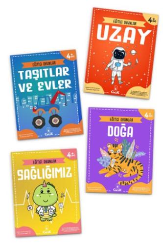 Eğitici Oyunlar Serisi (4 Kitap) %15 indirimli Kolektif