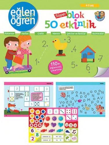 Eğlen Öğren Süper Blok 50 Etkinlik (4-5 Yaş)