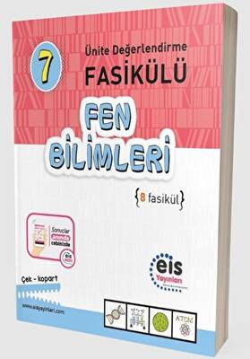Eis Yayınları 7. Sınıf Ünite Değerlendirme Fasikülü 1-7 Fen Bilimleri
