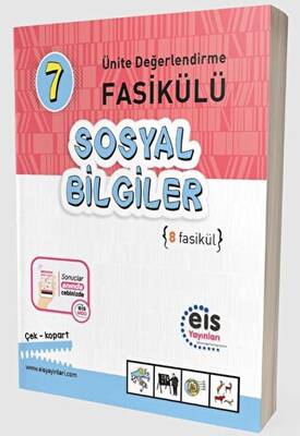 Eis Yayınları 7. Sınıf Ünite Değerlendirme Fasikülü 1-7 Sosyal Bilgiler