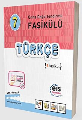 Eis Yayınları 7. Sınıf Ünite Değerlendirme Fasikülü 1-8 Türkçe