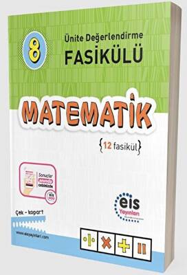 Eis Yayınları 8. Sınıf Ünite Değerlendirme Fasikülü 1-12 Matematik