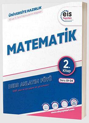 Eis Yayınları YKS - Mavi Set - DAF - Matematik - 2. Kitap Kolektif