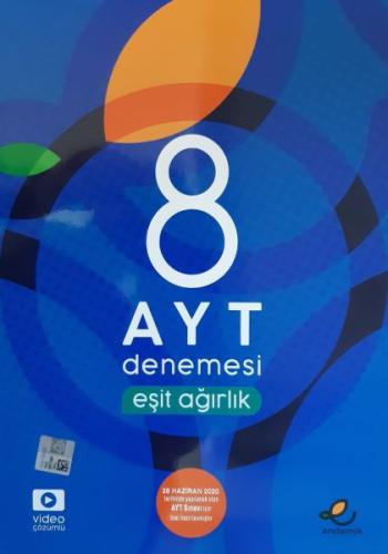 Endemik AYT Eşit Ağırlık 8 Denemesi (Yeni)