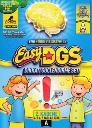 EASY Dikkati Güçlendirme Seti 4-7 yaş A Kitapçığı
