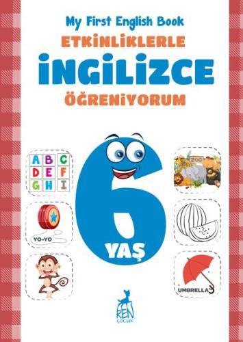 Etkinliklerle İngilizce Öğreniyorum 6 Yaş - My First English Book %30 