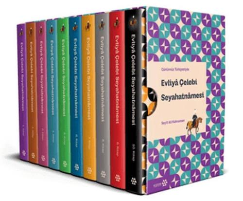 Evliya Çelebi Seyahatnamesi 10 Kitap (Takım) Evliya Çelebi