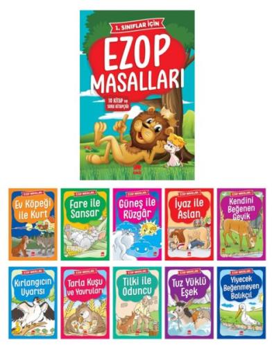 Ezop Masalları(10 Kitap+Soru Kitapçığı) %20 indirimli Tûba Öztürk