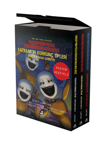 Fazbear'ın Korkunç Tipleri Çizgi Roman Seti Scott Cawthon
