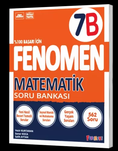 7 FENOMEN MATEMATİK (B) SORU BANKASI