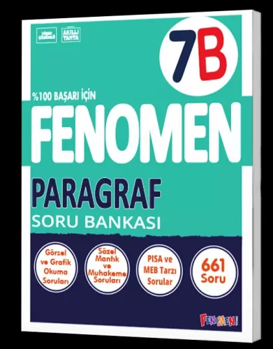 7 FENOMEN PARAGRAF (B) SORU BANKASI