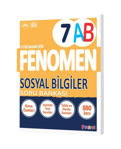 7 FENOMEN SOSYAL BİLGİLER (A-B) SORU BANKASI