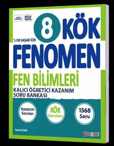 8 FENOMEN KÖK FEN BİLİMLERİ SORU BANKASI