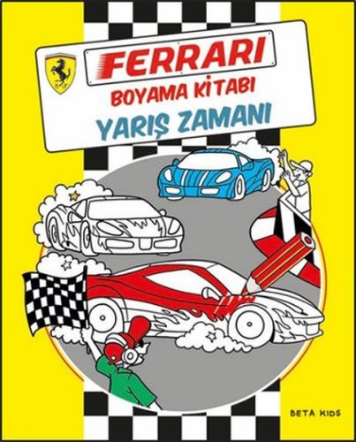 Ferrari Boyama Kitabı - Yarış Zamanı Kolektif
