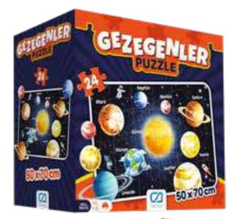Gezegenler Yer Puzzle