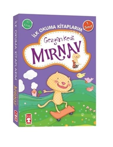 Gezgin Kedi Mırnav - İlk Okuma Kitaplarım Set (10 Kitap Takım) %15 ind