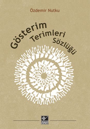 Gösterim Terimleri Sözlüğü %15 indirimli Özdemir Nutku
