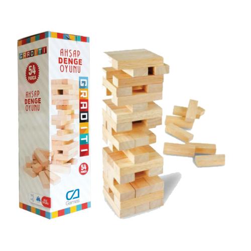 Graditi Ahşap Denge Oyunu 54 Prç