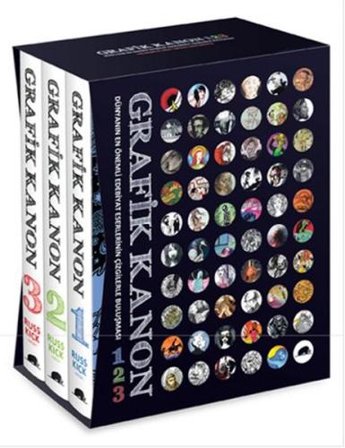 Grafik Kanon (3 Cilt)  Dünyanın En Önemli Edebiyat Eserlerinin Çizgilerle Buluşması