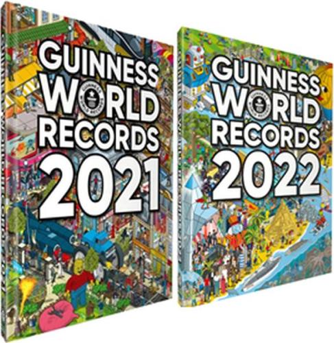 Guinness Dünya Rekorlar 2021-2022 (2 Kitap Takım) Guinness World Recor