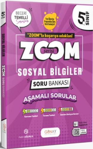 Günay Yayınları 5. Sınıf Sosyal Bilgiler Zoom Soru Bankası