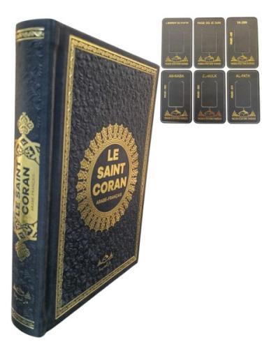 Hafız Boy Termo Deri Le Saınt Coran Fransızca Muhammad Hamıdullah Siyah