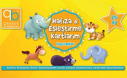 Hafıza ve Eşleştirme Kartlarım - Hayvanlar (21+Ay)