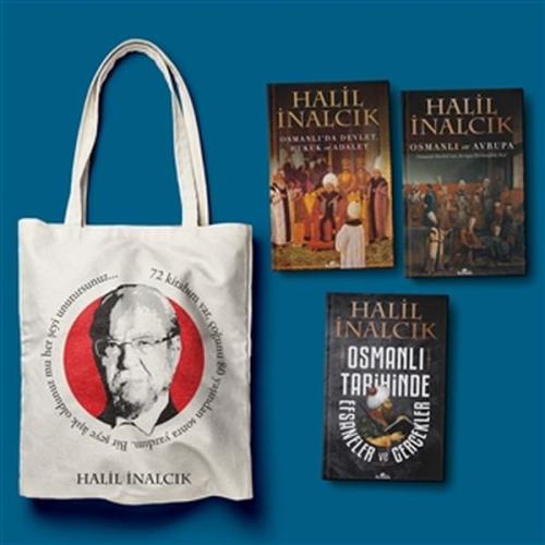 Halil İnalcık Seti 3 Kitap (Bez Çanta Hediyeli) %20 indirimli Halil İn