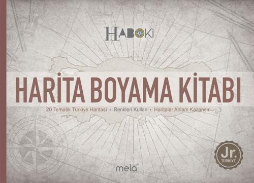 Harita Boyama Kitabı 20 Tematik Türkiye Haritası Veli Kural