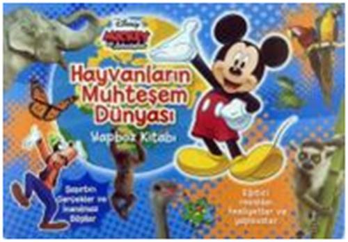 Hayvanların Muhteşem Dünyası (Yapboz Kitabı)