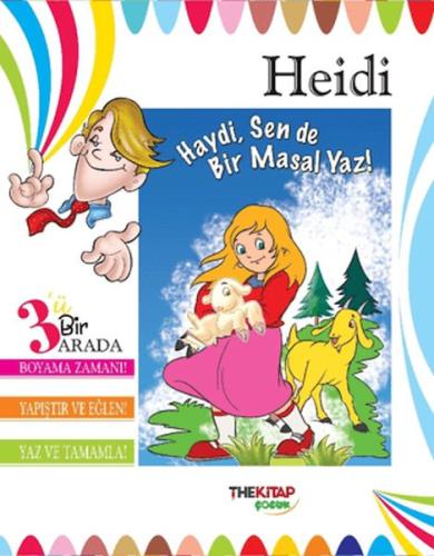 Heidi (Üçü Bir Arada Etkinlik Kitabı)